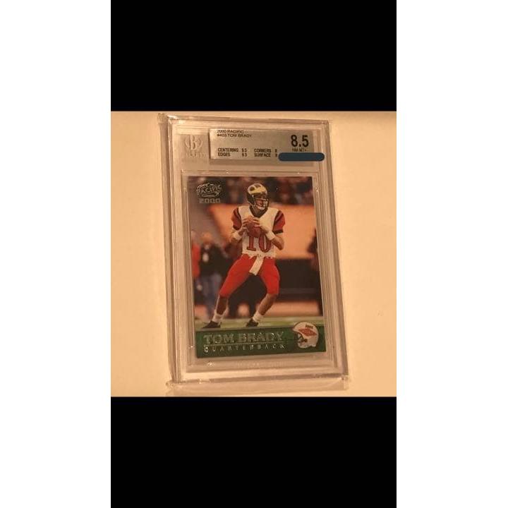 Used 2000 PACIFIC #403 TOM BRADY BGS 8.5
