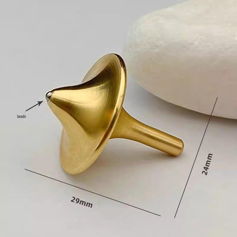 

Inception Style Pure Brass Hand-Spun Gyroscope Stress Relief Toy
