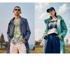 Long Hooded Raincoat Hiking TPU Waterproof Full Body Rainwear Outdoor Travel