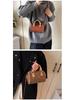 French-Style Boston Bag: New Fashion Pillow Handbag for Shoulder or Crossbody Carry