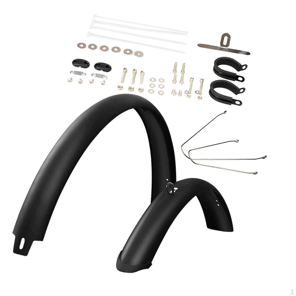 Bicycle Fenders Mountain Bike Mudguards for Rain Against Splashing Water Dust Mud Guard
