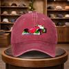 Mens Racing Cartoon Baseball Cap Outdoor Fashion Adjustable Casual Hat Urban Style Lightweight Fashion Visor AllSeason Ou