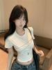 Tshirt For Women Oversize Summer Casual Pure Fabric With Embroidery For Fashion Enthusiasts