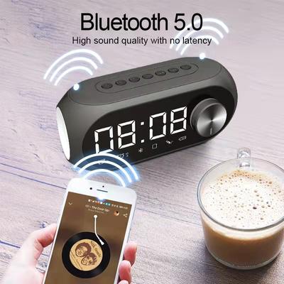 Wireless Bluetooth Speaker Bass Mini Mobile Phone Computer Outdoor Home Alarm Clock Bluetooth Speaker