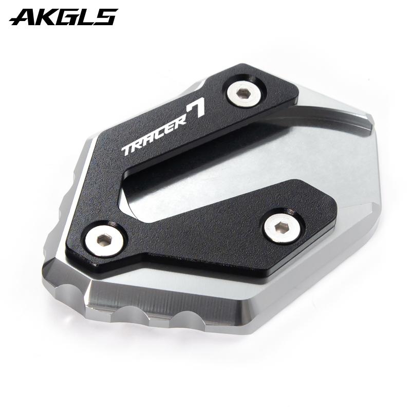 For YAMAHA Tracer 7 GT  Tracer 700 GT 2015- Tracer700/gt Accessories Side Stand Extender Pad Enlarged Stand