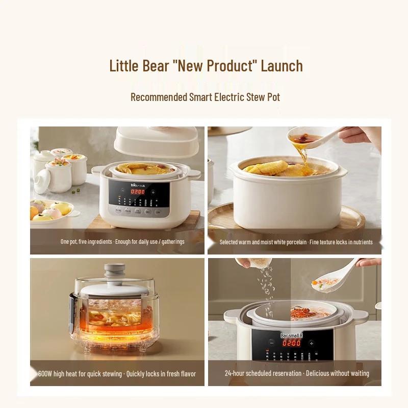 Bear 4.1L Multi-functional Electric Stew Pot