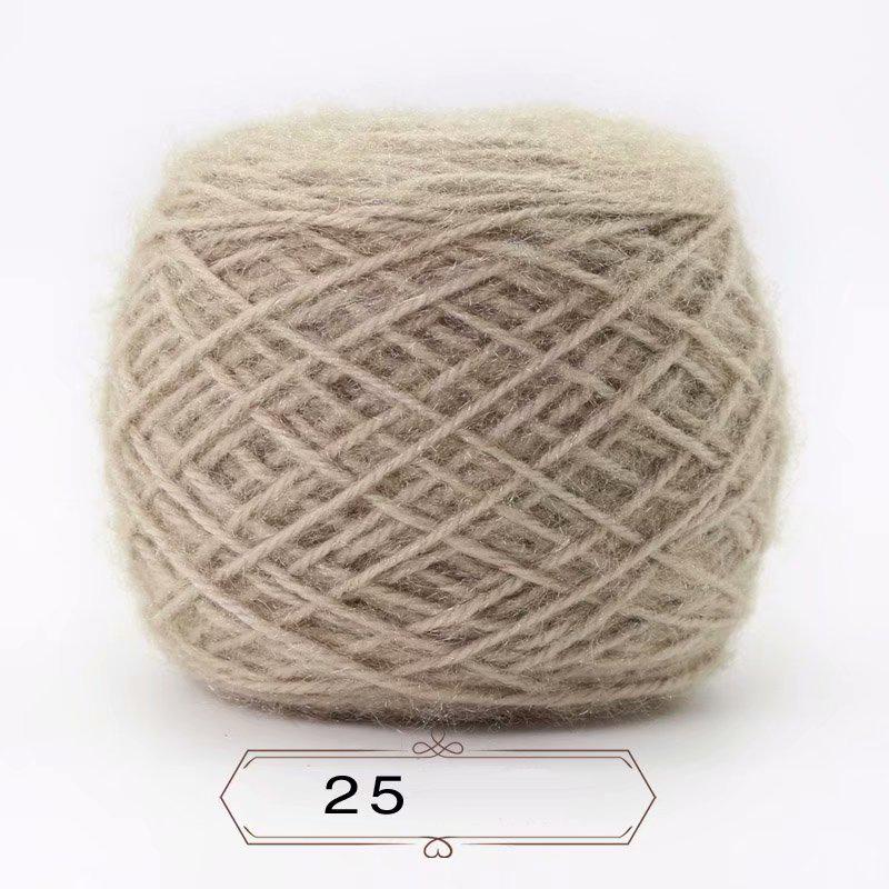 150g/míč Veverka Kašmírová příze Sametová nit v silném šátku z domácího tkaného klobouku Světlé hedvábné zlato