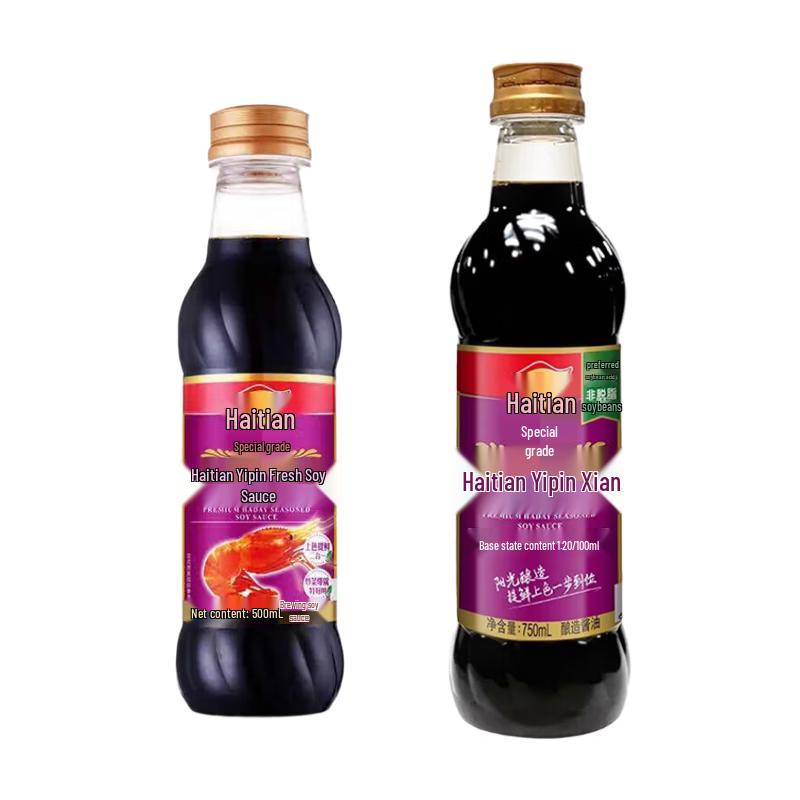 Haitian Yipin Xian Premium Light Soy Sauce Duo Pack