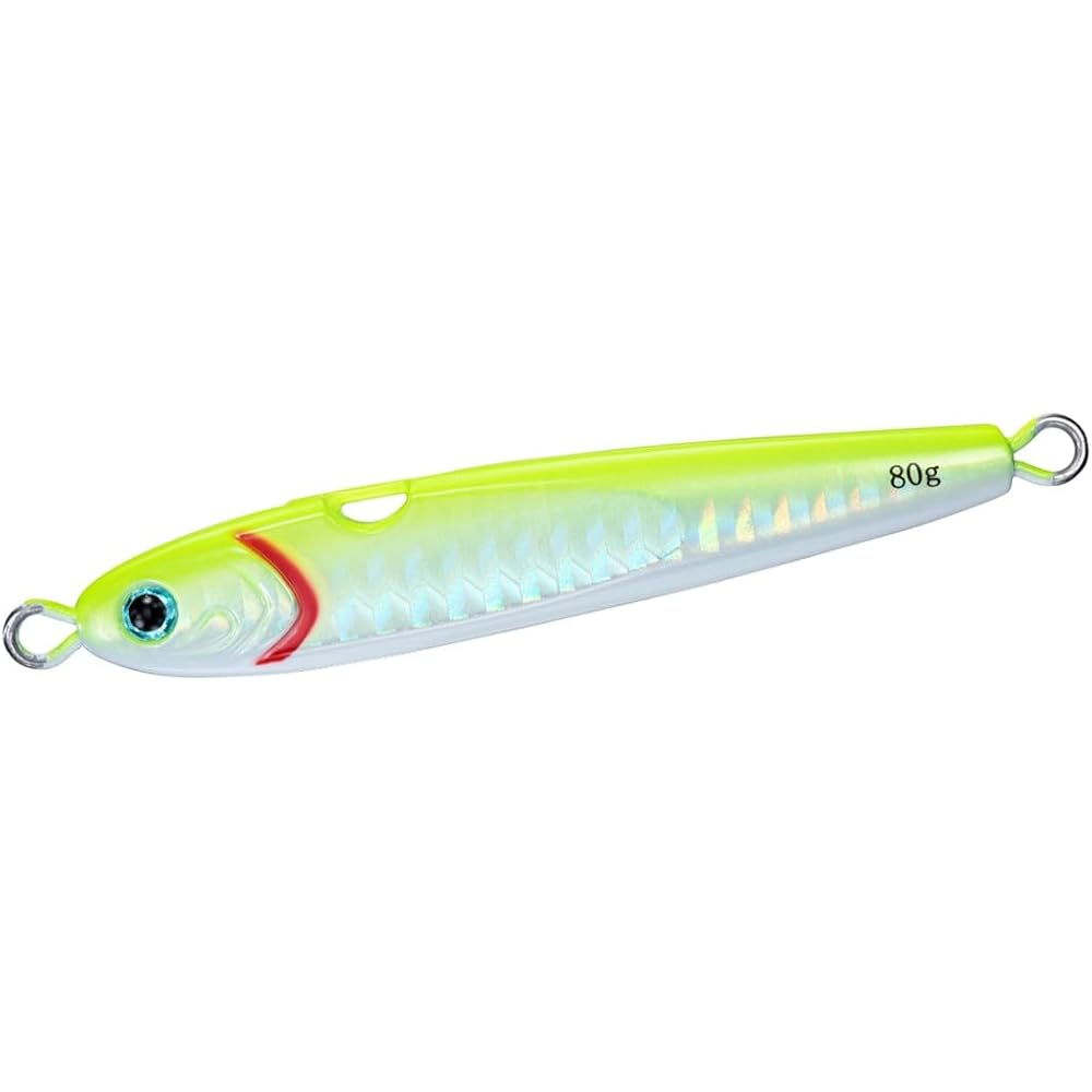 Daiwa TG Bait Tungsten Jig 80g PH Chartreuse Fishing Tackle