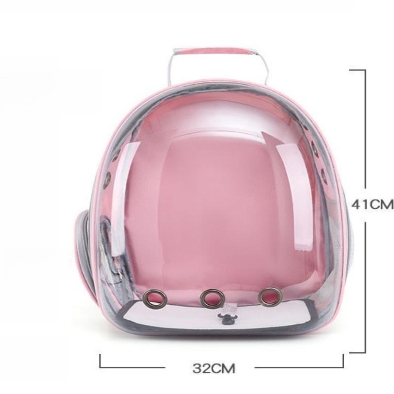 1Pcs Pet Carrier Bag Capsule Bag Large Capacity Cat Bag Carrier Portable Pet Outdoor Travel Transparent Backpack For Dog Cat