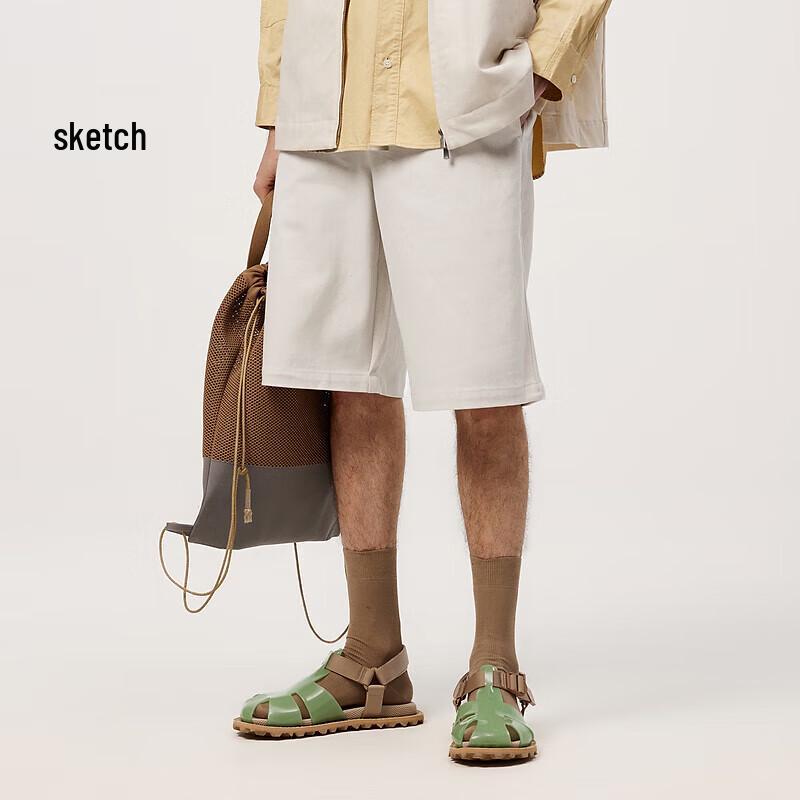 CROQUIS Men's Casual Loose Denim Shorts