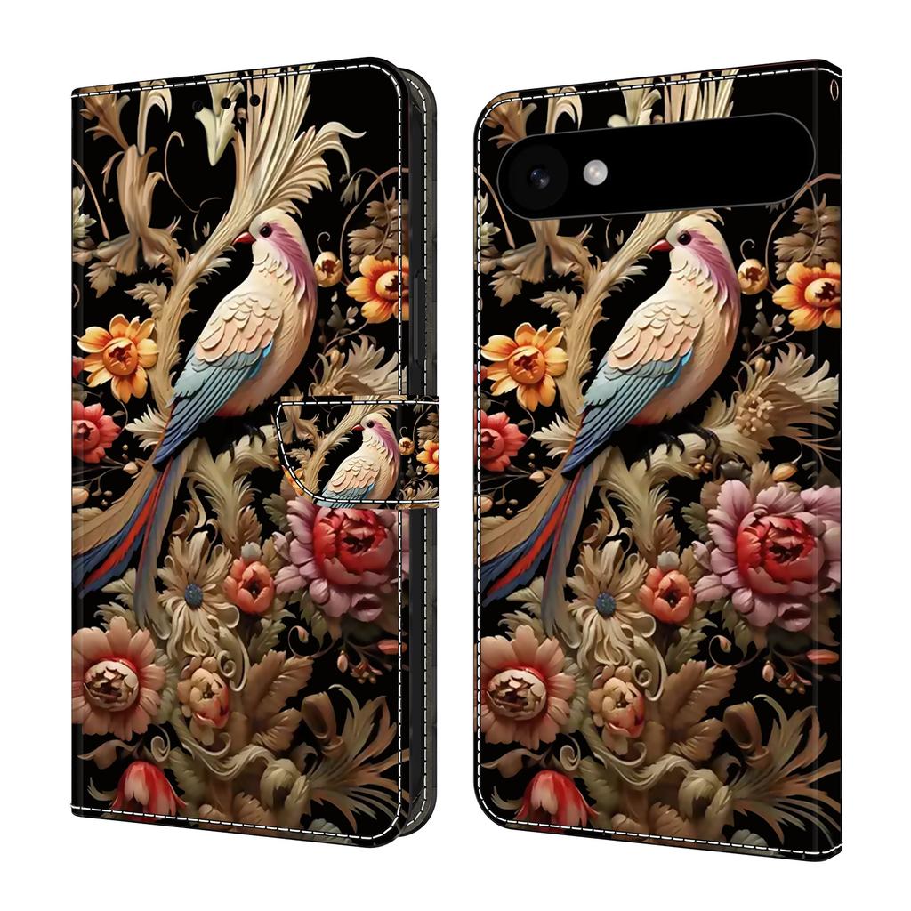 For iPhone 17 Air Case PU Leather Wallet Phone Cover with Stand