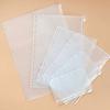 PVC Loose-leaf Notebook Inner Bag Frosted Waterproof Loose-leaf Zipper Bag A4/A5/A6/A7/B5 Binder Storage Pockets School Office