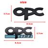 1pcs OPC Line Emblem Front Grille Badge Tail Stickers Logo For Opel Astra j g Insignia Corsa d Vectra c Zafira a Auto Gadgets