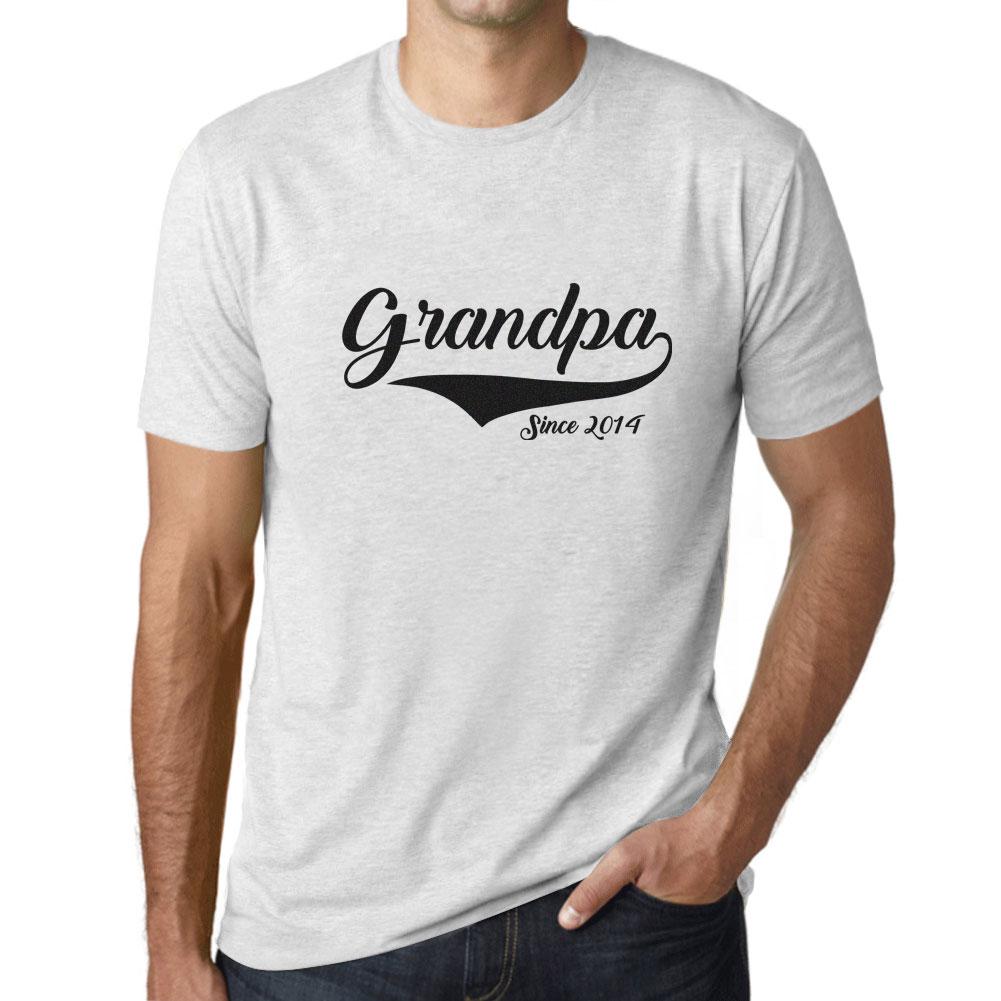 ULTRABASIC - Men’s Graphic T-Shirt Grandpa Since 2014 T-Shirt Funny