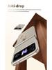 Samsung ZFlip3/4 Electroplated Full-Coverage Drop-Proof Case with Hinge Ring Holder