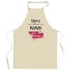 Planetee Kitchen Apron Mom Thank You Awesome | Gift for Woman for Cook Protective Clothing Blouse Barbecue Gardening