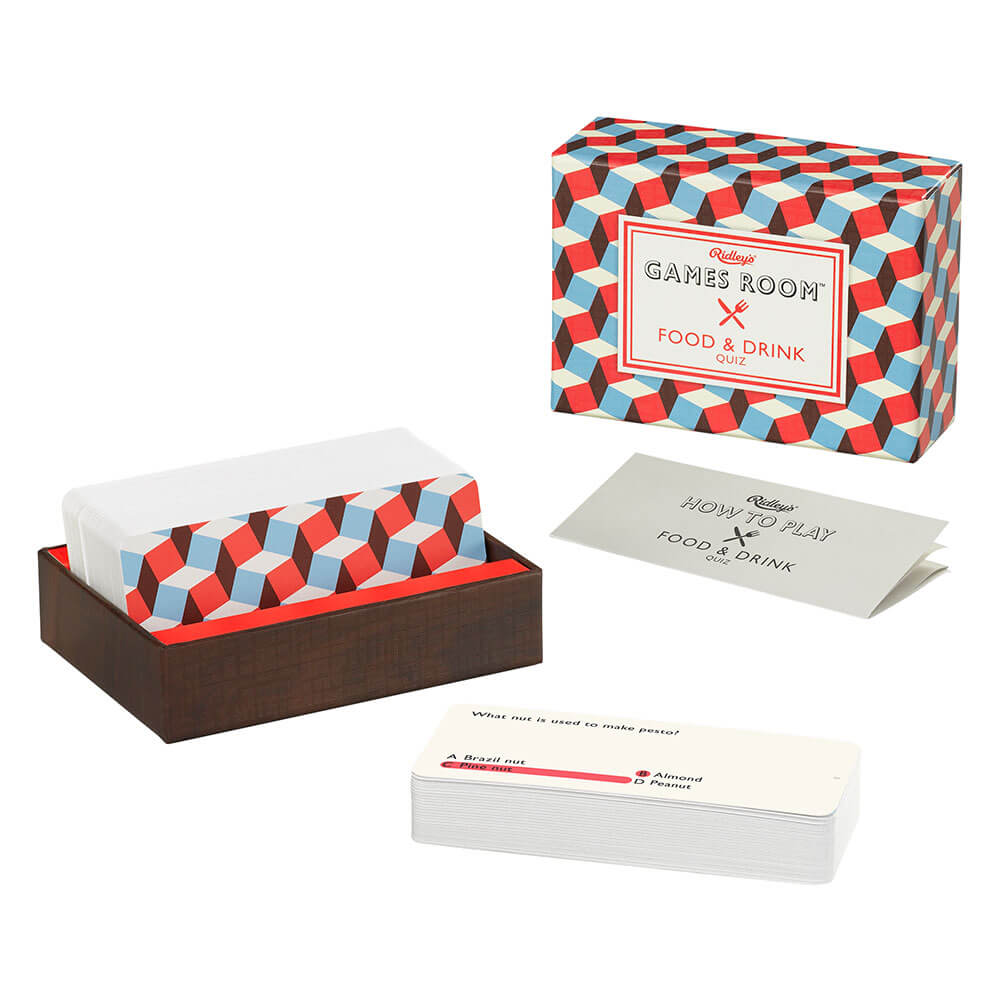 

Викторина Ридли о еде и напитках