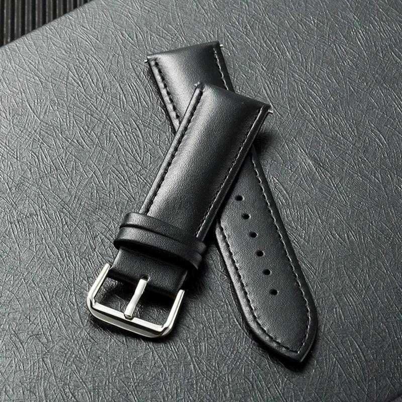 Genuine Leather Watch Bands Strap 12mm 13mm 14mm 15mm 16mm 17mm 18mm 19mm 20m 21mm 22mm 23mm 24mm Men General Watch Band Straps