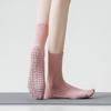 Yoga Socks Non-Slip Pure Cotton Boneless Tube Socks Pilates Indoor Fitness With Shark Pants Stockings