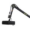 Shure by Gator Desktop Microphone Arm Stand, 94cm Arm Length, 360-Degree Rotating Base, SH-BROADCAST1 [For Audio Recording, Video Streaming, Video