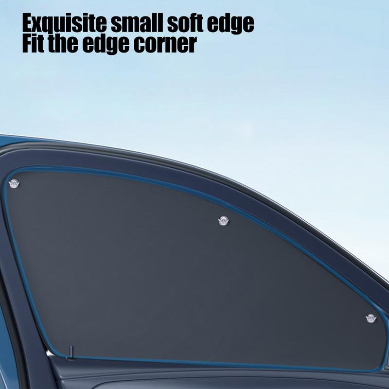 Magnetic Car Side Window Sun Shade Curtains Summer Car Sun Protection Cover Sunshade Anti Glare Window Sun Shades
