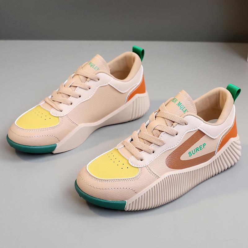 

[Customized] CB6609 New Casual Shoes Women s 2025 Spring and Summer Little White Shoes Women s Wear-resistant and Breathable Student Korean Edition 40