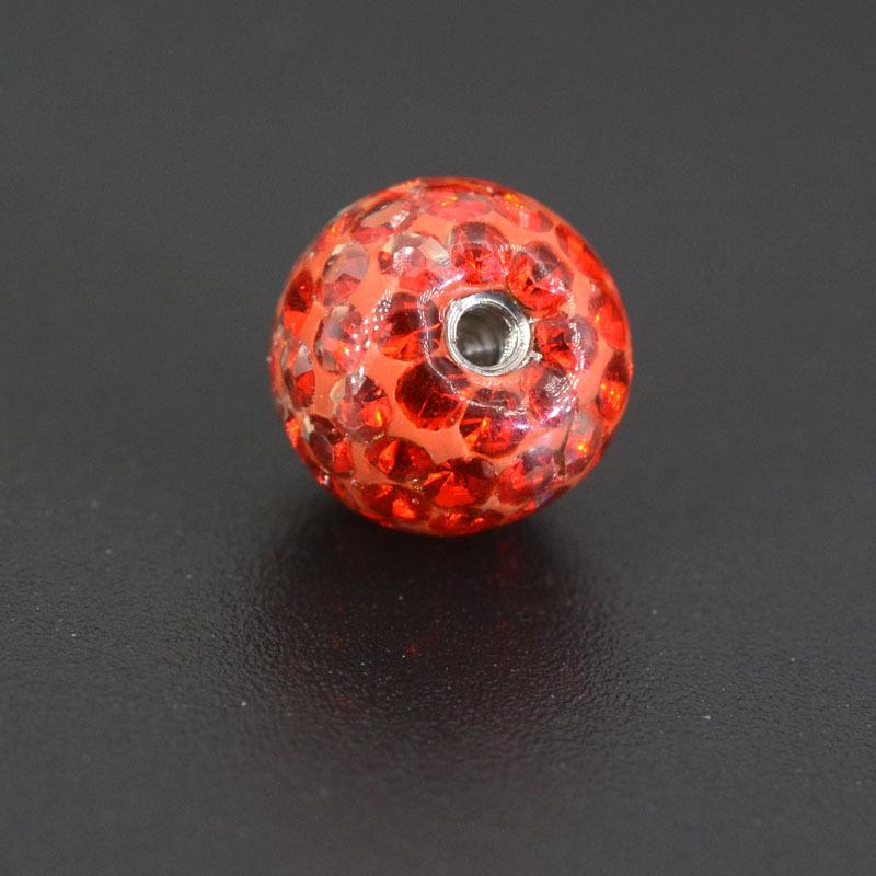 3-5mm 14G/16G Umwickelte Kristallschlammkugel Lippenstecker Schmuckzubehör