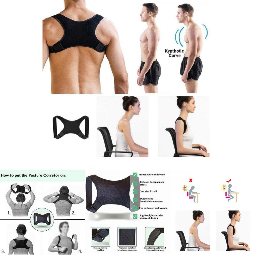 Versatile Back Posture Correction Shoulder Support Belt For Men And Women