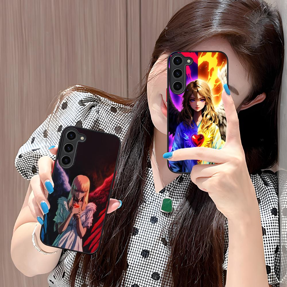 Yugioh Change of Heart Phone Case for Samsung Galaxy S25 S24 S23 S22 S21 Plus FE Ultra Colorful Silicone Cover Pretty Cover