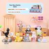 Whimsical Meow Collection Blind Box: Healing Kitten Resin Figurine Gift for Friends, Classmates, and Dorm Decor