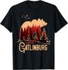 I Love Gatlinburg Tennessee, USA Outdoor Vintage Mountains T-Shirt