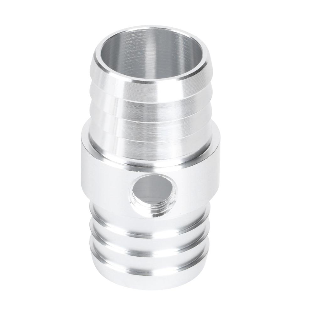 1‑1 4in Hose with 1 8in NPT Steam Port Adapter ICT Aluminum Radiator LS Swap Coolant Connector