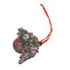 Creative Home Christmas Tree Hanging Basket Ornament Decorations Cute Flower Hanging Basket Wooden Pendant