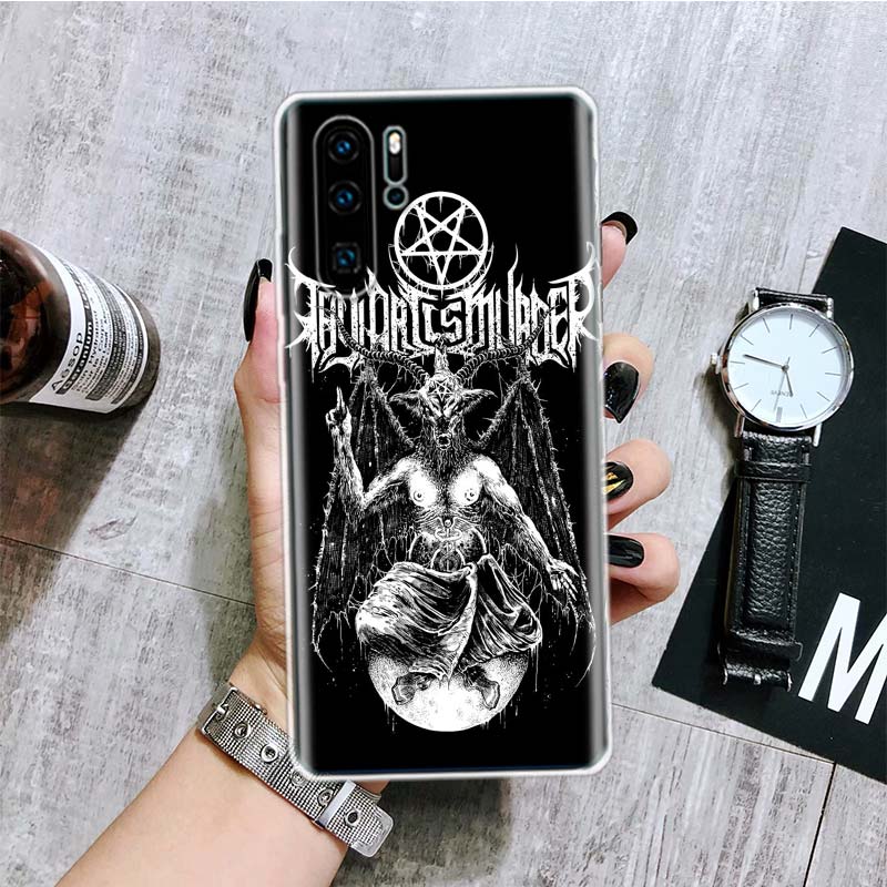 

Чохол для телефону Satanic Goat Satan Devil для Huawei Honor 10 9 20 9X 8A 8X 8S Lite Pro Y5 Y6 Y7 Y9S P Smart Z 2019 2021 10i 20i Cover P Smart 2021