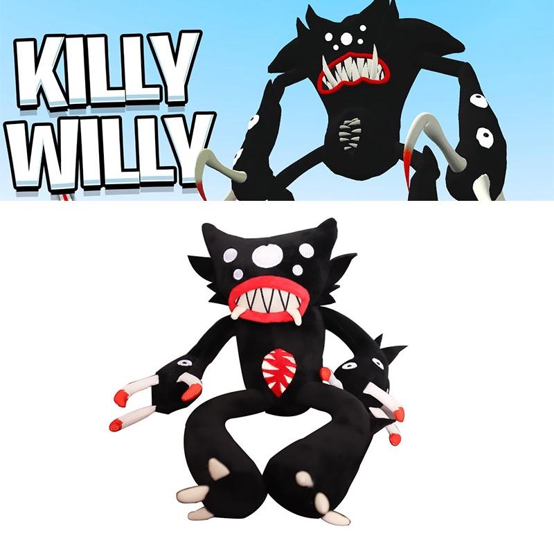 Poppy Playtime Killy Willy Plyšová hračka Roztomilá měkká vycpaná panenka Pro děti i fanoušky!