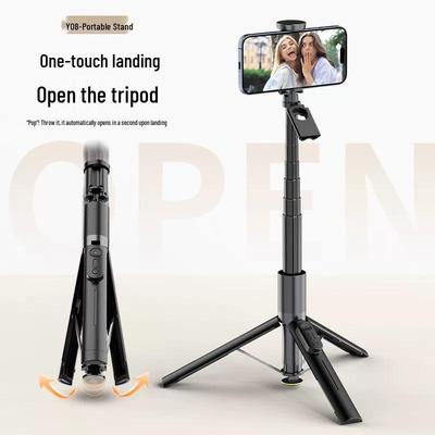 Y08 Integrated Auto-Pop-Up Selfie Stick & Tripod Holder
