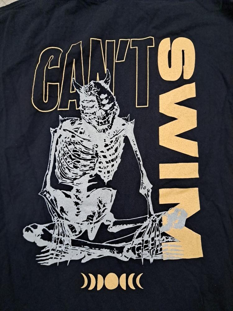 Rare! Can T Swim Band Shirt Unisex Concert S To 5Xl El775 S