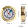 Messing Analoges Hygrometer Feuchtigkeitsmesser Für Humidore 43mm Hohe Genauigkeit Mechanischer Feuchtigkeitstester Box Geige
