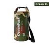 2/5/10L Dry Bag Touch Screen Waterproof Bags For Trekking Drifting Rafting Surfing kayak Outdoor Sports Bags Camping Equipment
