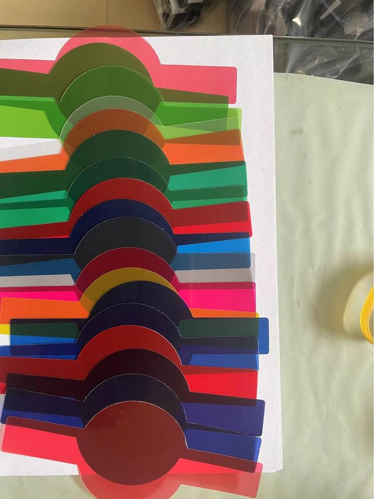 20-Color Camera Flash and Filter Set: 12-Color 30CM & 8-Color Temperature Filters