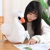 Niedliche weiche schwarzer Schwan Puppe Plüschtier weißer Schwan Puppe Heim Sofa Ornament Kissen Stoffpuppe