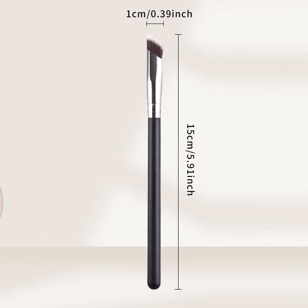 Schräge Liquid-Puder-Kontur-Make-up-Pinsel, Cremiger Rouge-Pinsel, Flüssigfoundation-Verblendpinsel, Schräge Professionelle Schönheitswerkzeuge