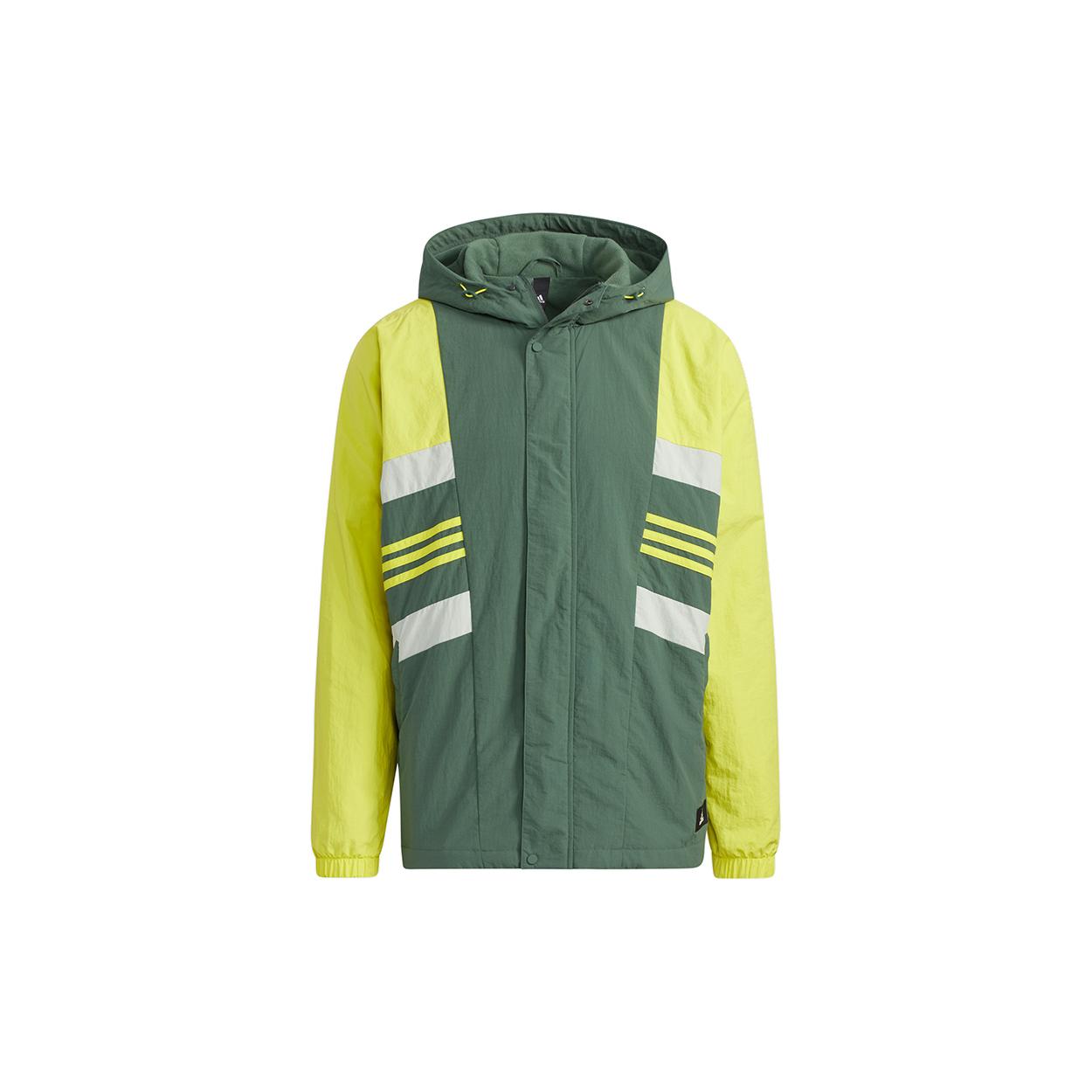 Мужская куртка Adidas COLORBLOCK Зеленая H17983 XXL