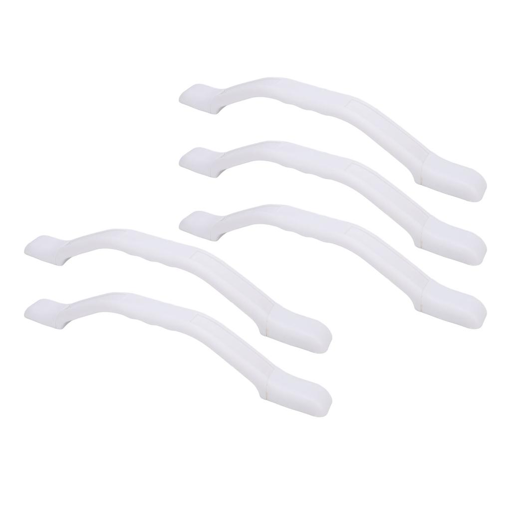 5 Stück RV Haltegriffe ABS-Kunststoff Stützhandlauf Eingangstür Haltegriff für Zuhause LKW Anhänger Stufe