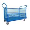 Folding Stainless Steel Mesh Utility Cart