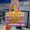 Mini Keyboard Keychain 26 Grids Creative Sea View Pendant Funny Decor for Key Ring Children's Day Gift