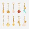 Quiet Chic Bikini Pendant Connector DIY Pendant Titanium Steel High Retention Jewelry Findings
