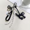 Yogodlns Mini Backpack Hanging Handbag Pendant Bag Cute Cat Faux Leather Pendant Bags Accessories