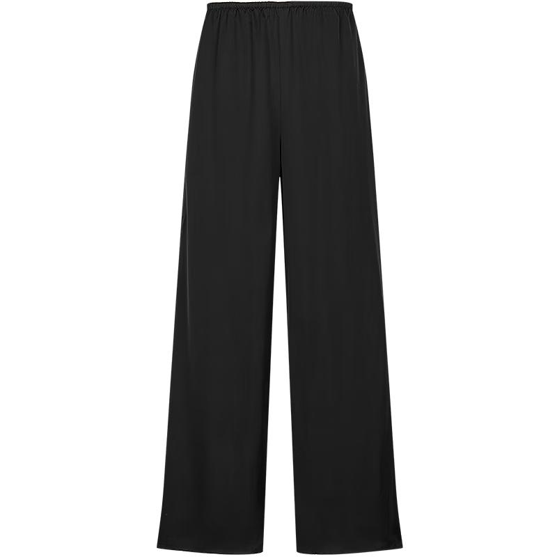 

JNBY 2025 Autumn Cupro Loose Straight-Leg Pants XS